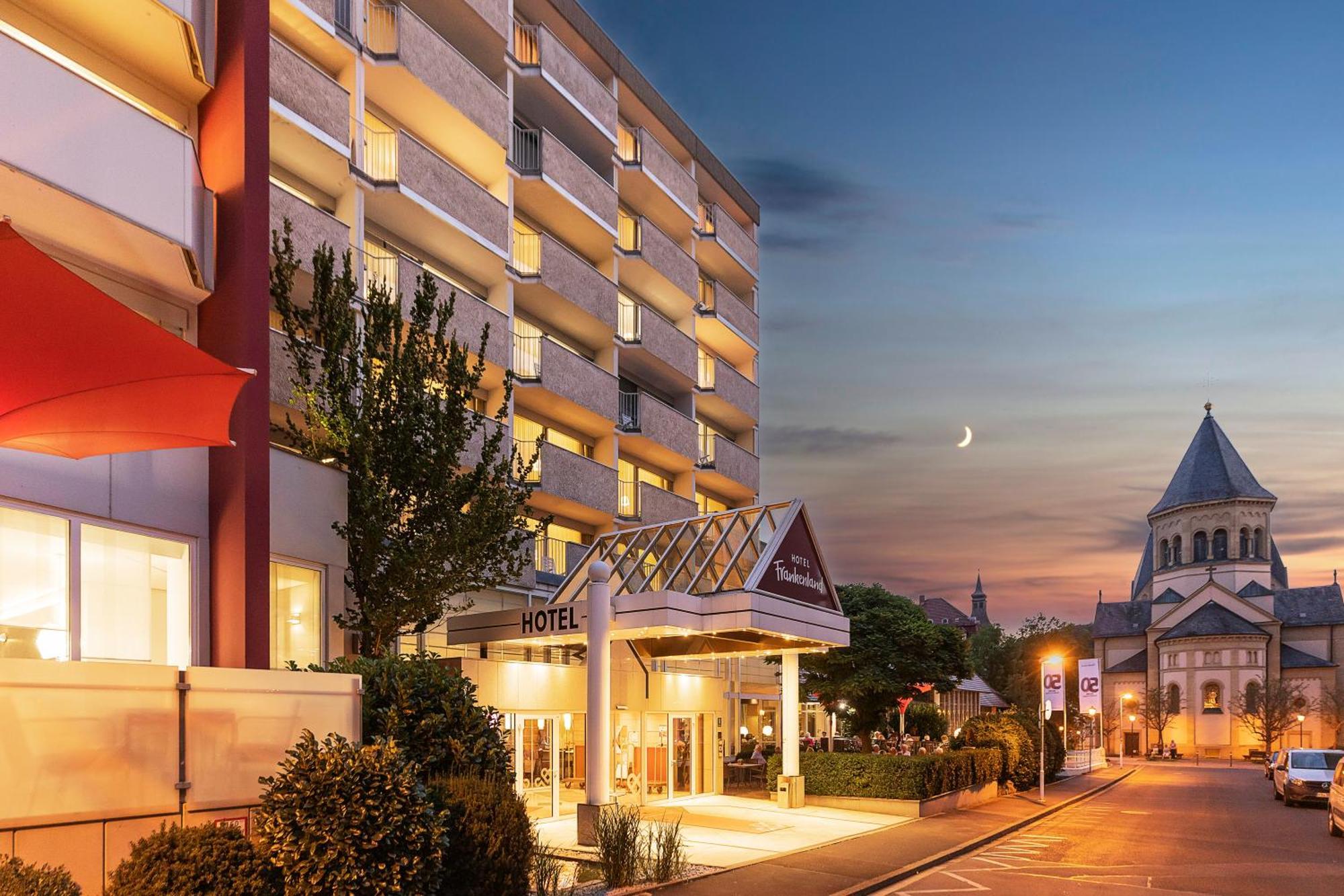 Hotel Frankenland Bad Kissingen Dış mekan fotoğraf