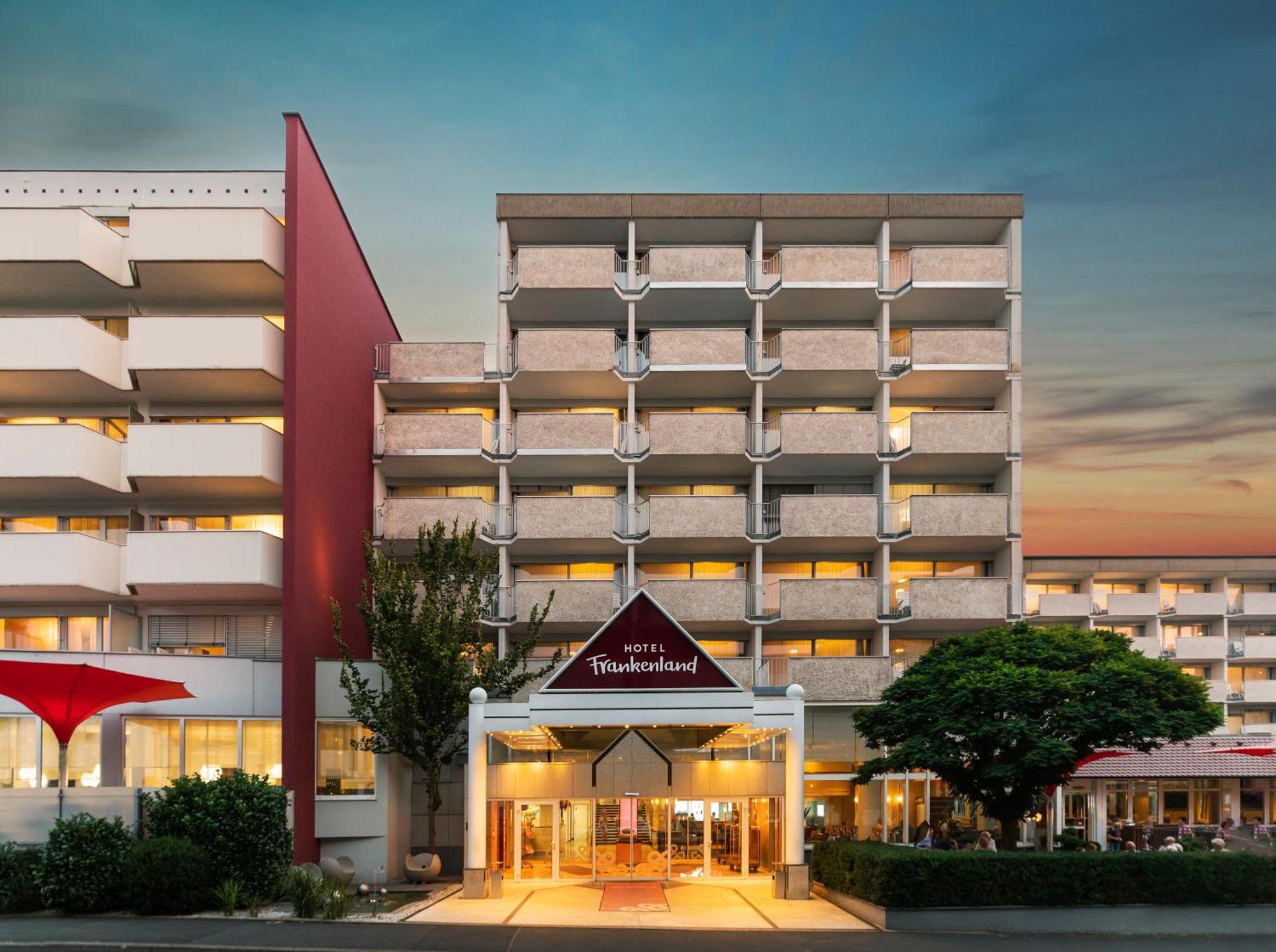 Hotel Frankenland Bad Kissingen Dış mekan fotoğraf