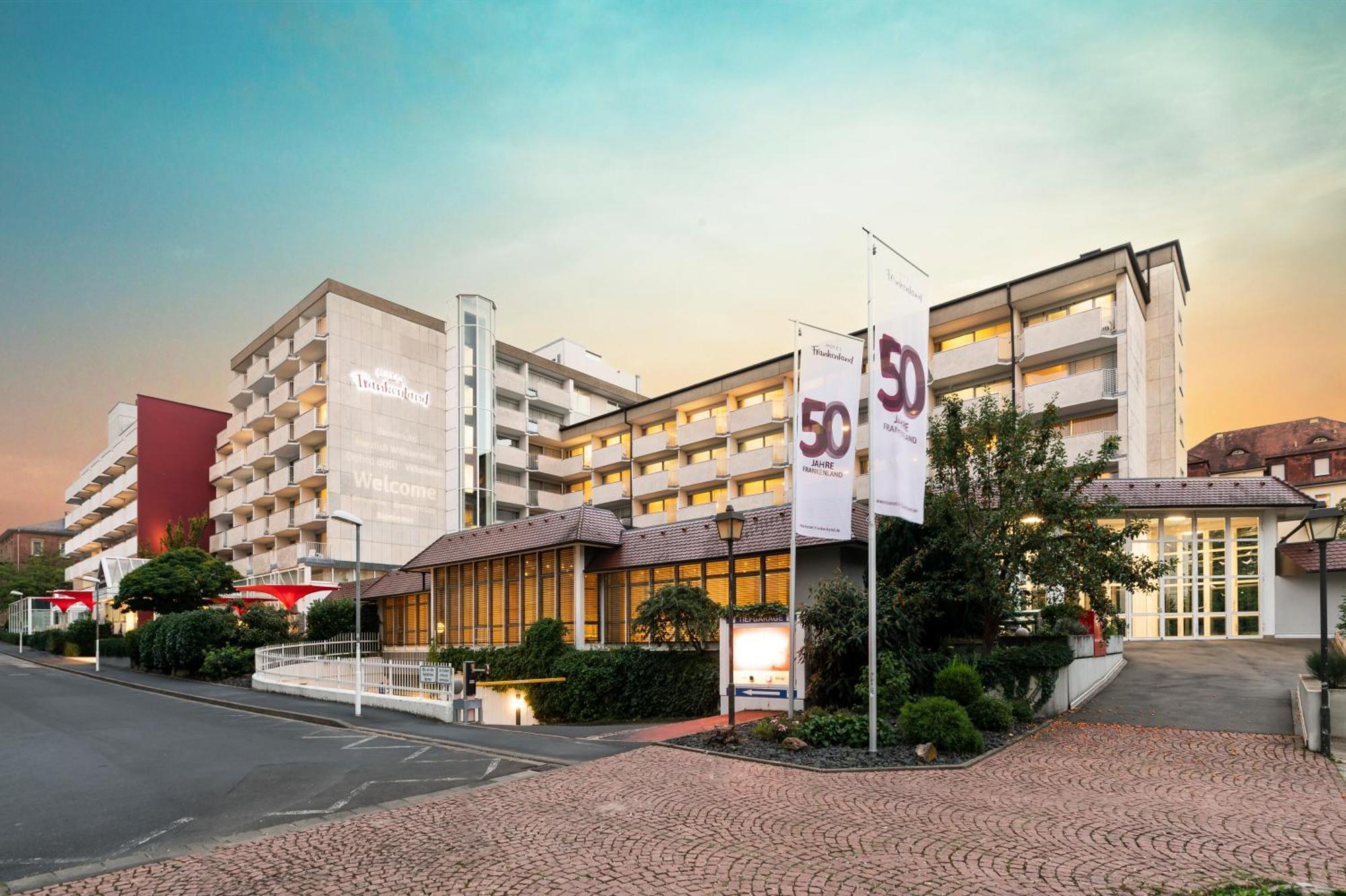 Hotel Frankenland Bad Kissingen Dış mekan fotoğraf